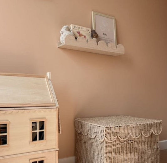 Bubble Montessori bokhylle til barnerommet | 1 hylle - ubehandlet