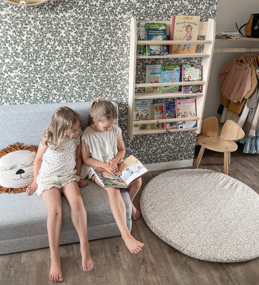 Shelfie montessori bokhylle til barnerommet | 3 hyller - ubehandlet