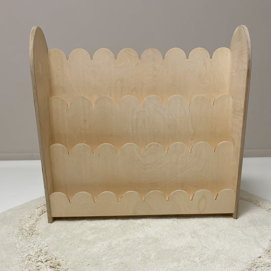 Bubble Montessori bokhylle til barnerommet | 3 hyller - ubehandlet - all bubble