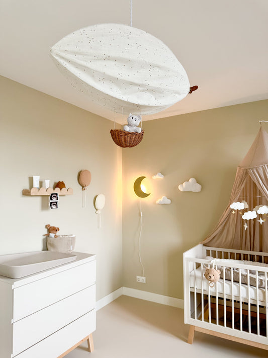 Bubble Montessori bokhylle til barnerommet | 1 hylle - ubehandlet