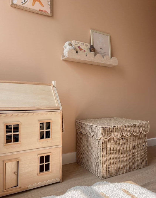 Bubble Montessori bokhylle til barnerommet | 1 hylle - ubehandlet