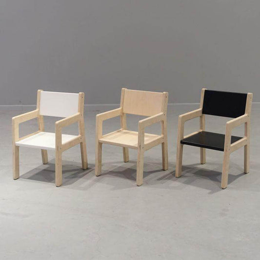 Houten kinderstoeltje 1-3 jaar | Blank - toddie.nl