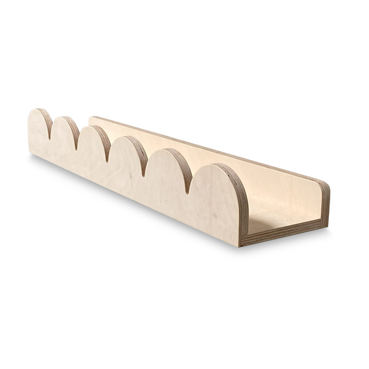 Bubble Montessori bokhylle til barnerommet | 1 hylle - ubehandlet