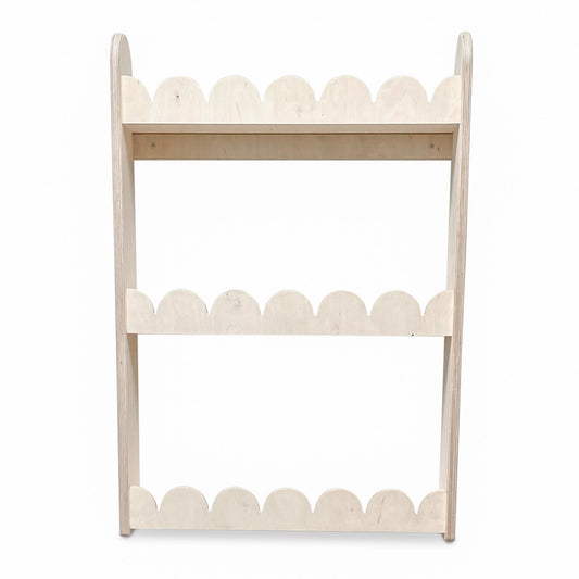 Bubble Montessori bokhylle til barnerommet | 3 hyller - ubehandlet