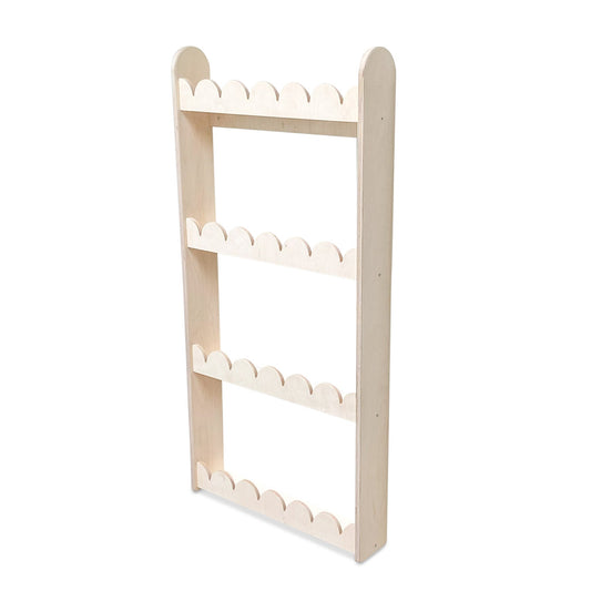 Bubble Montessori bokhylle til barnerommet | 4 hyller - ubehandlet
