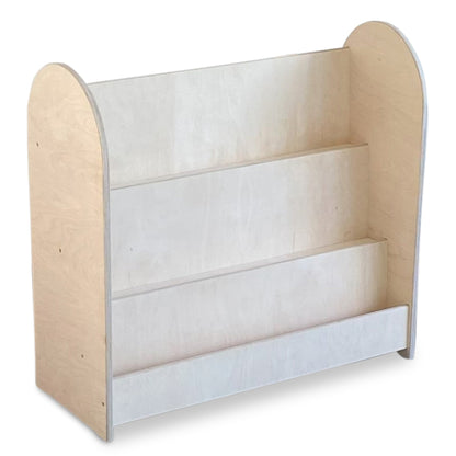 Round Montessori bokhylle til barnerommet | 3 hyller - ubehandlet