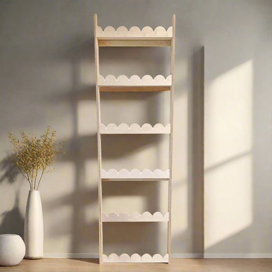 Bubble Montessori bokhylle til barnerommet | 6 hyller - ubehandlet