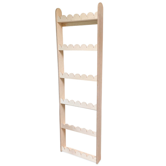 Bubble Montessori bokhylle til barnerommet | 6 hyller - ubehandlet