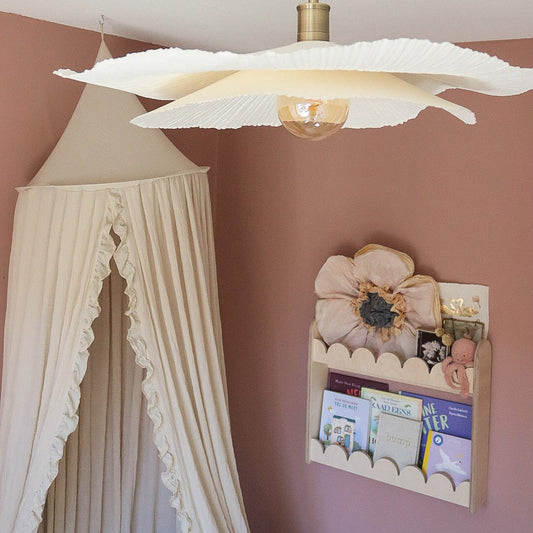 Bubble Montessori bokhylle til barnerommet | 2 hyller - ubehandlet