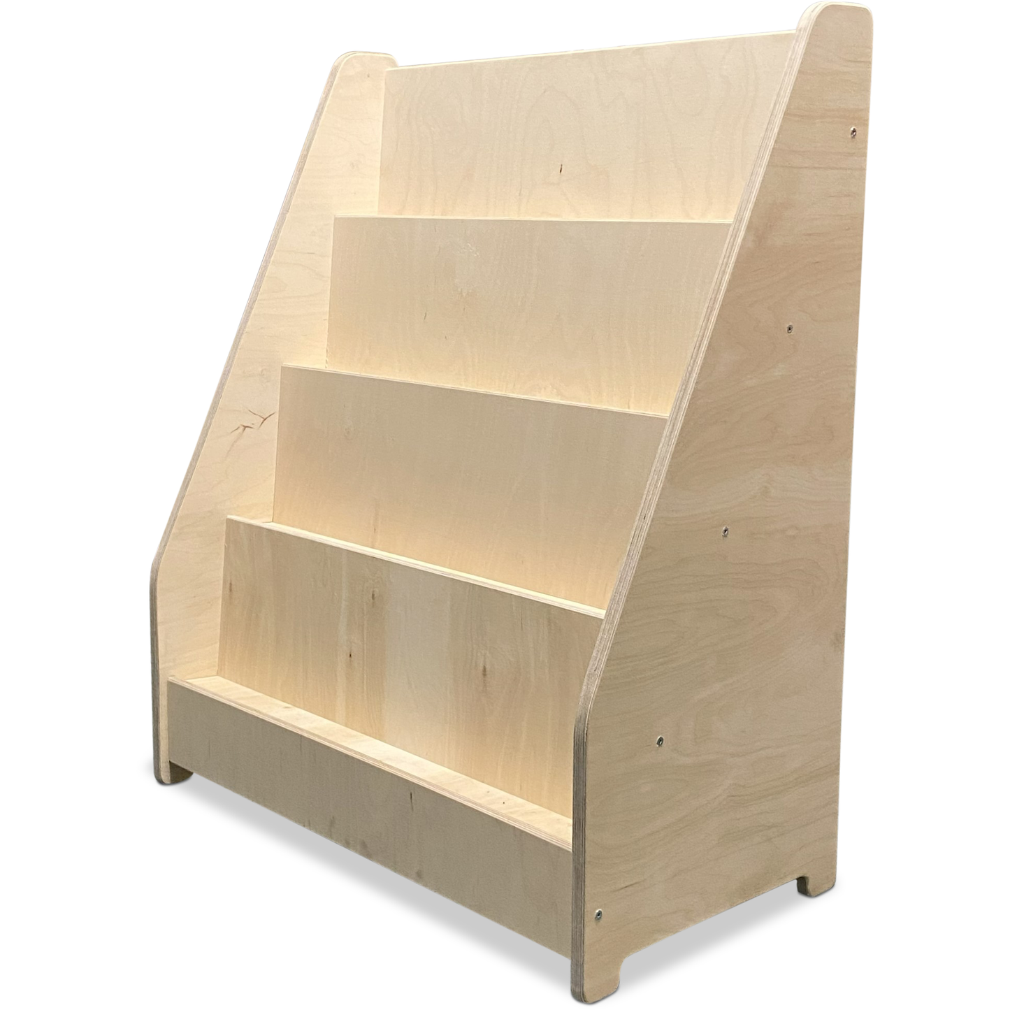 Moodie montessori bokhylle til barnerommet | 4 hyller - ubehandlet