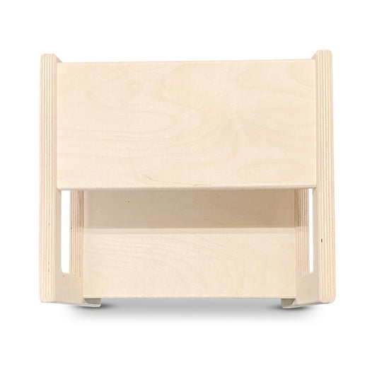 Montessori subtilt læringstårn | Trinnstige i tre, krakk - ubehandlet