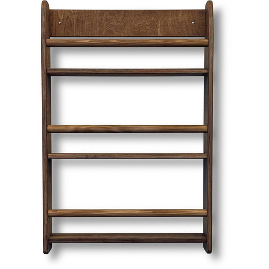 Shelfie montessori bokhylle til barnerommet | 3 hyller - Wengé beiset