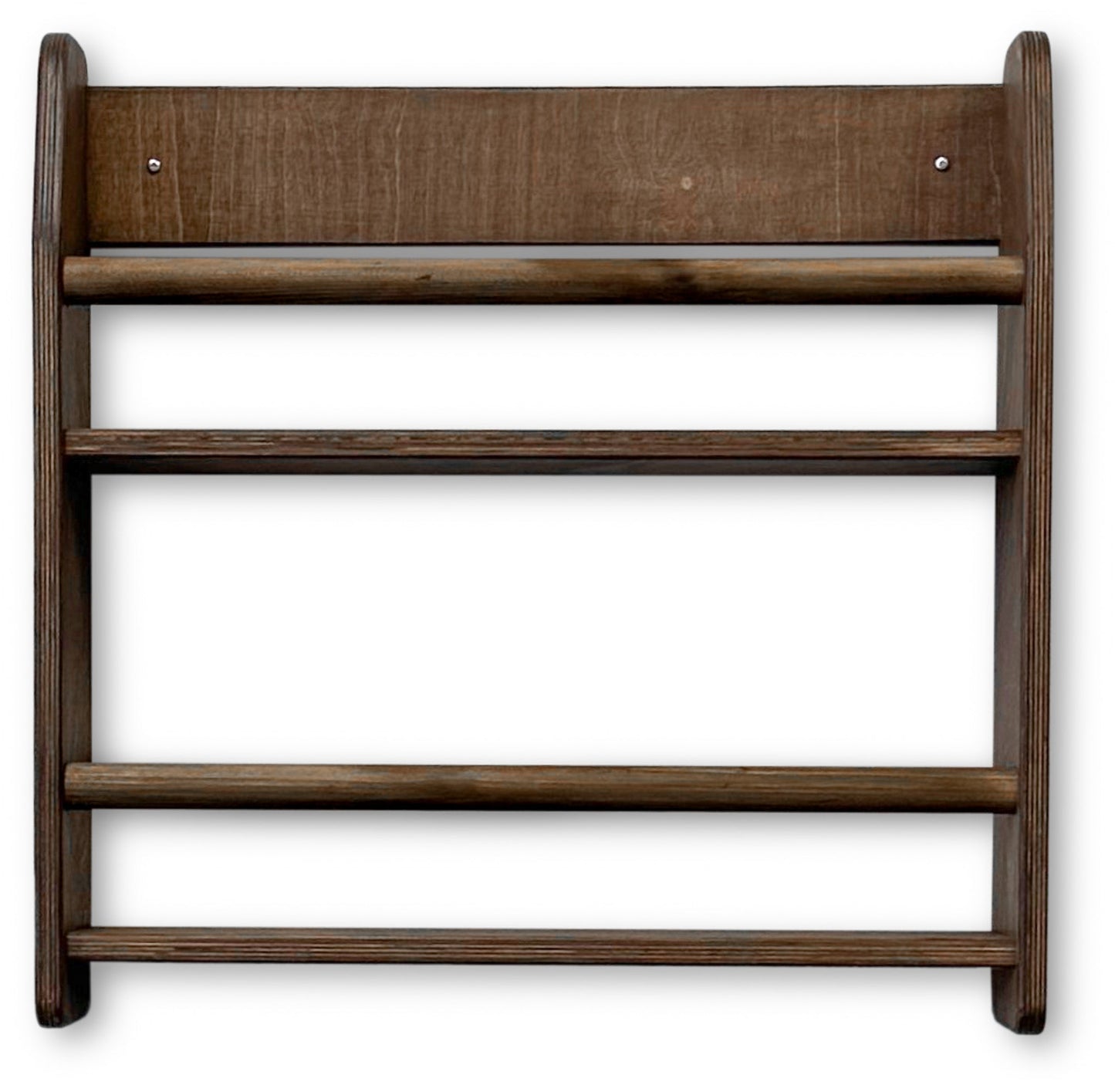 Shelfie montessori bokhylle til barnerommet | 2 hyller - Wengé beiset