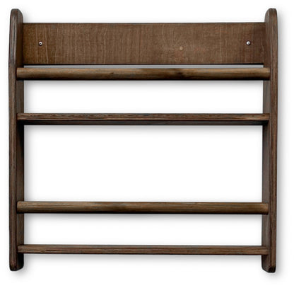 Shelfie montessori bokhylle til barnerommet | 2 hyller - Wengé beiset