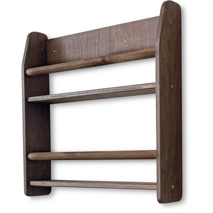 Shelfie montessori bokhylle til barnerommet | 2 hyller - Wengé beiset