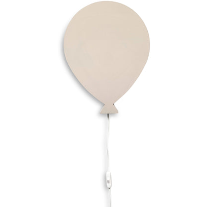 Houten wandlamp kinderkamer | Ballon - Beige - toddie.nl